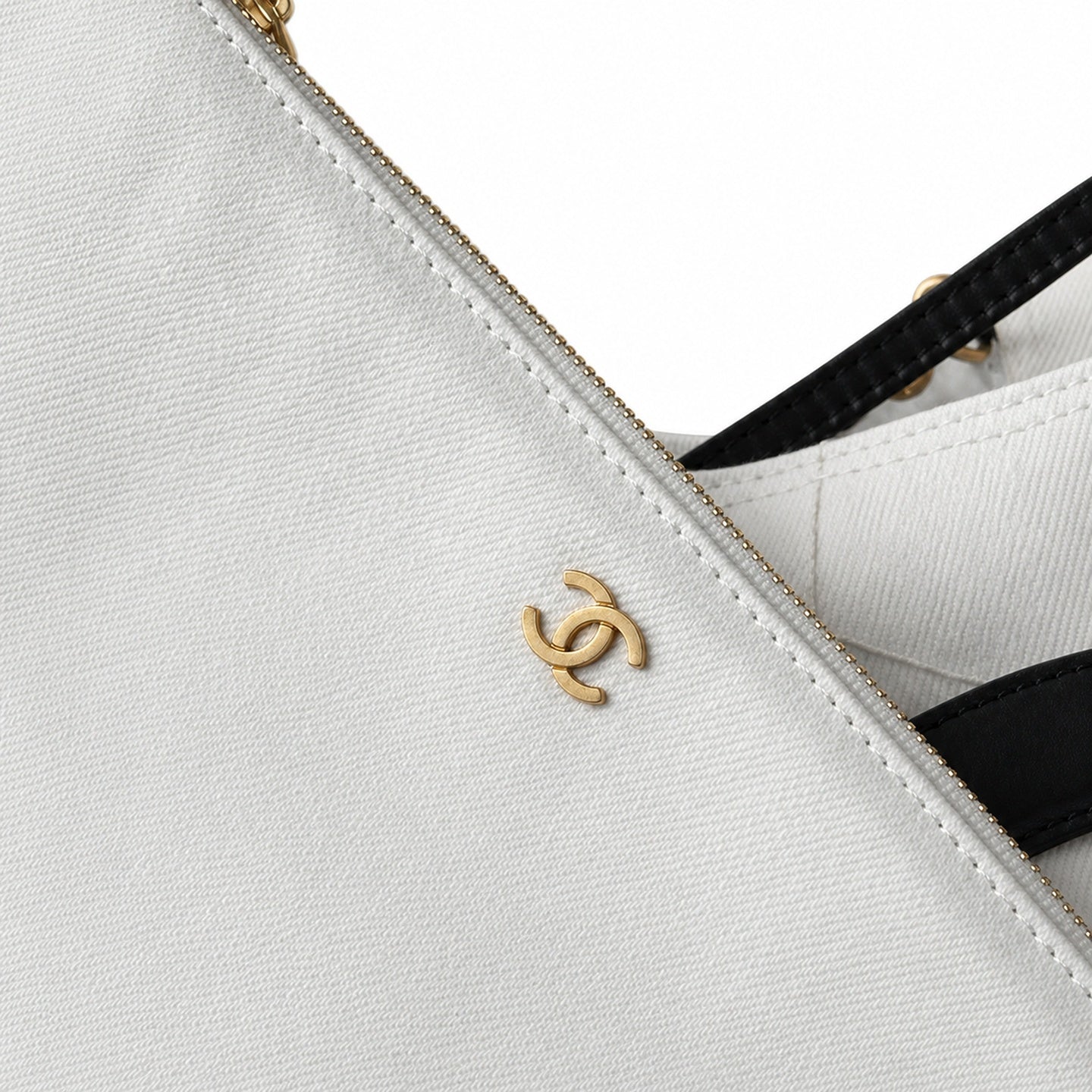 Chanel Large Canvas White Bag
