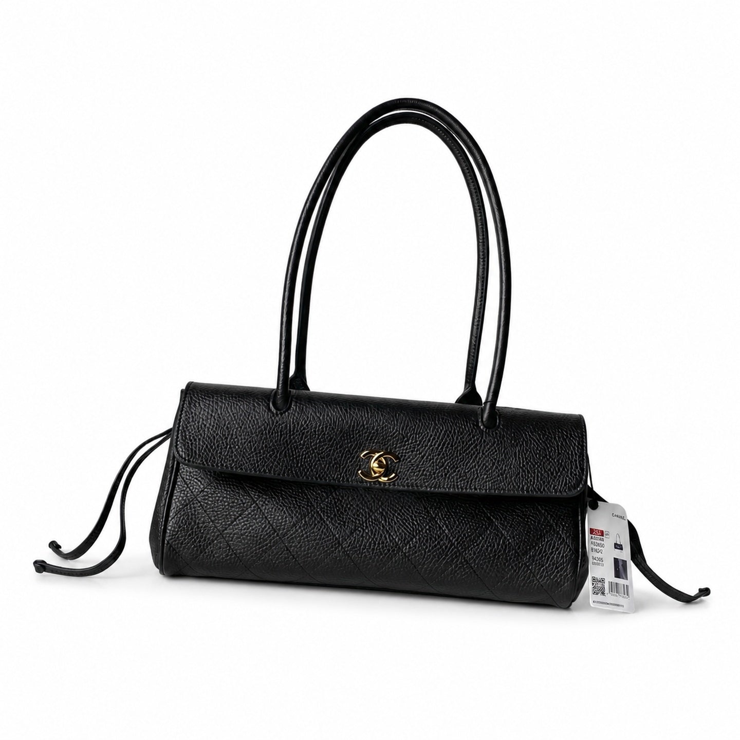 Chanel Leather Gold Shoulder Bag