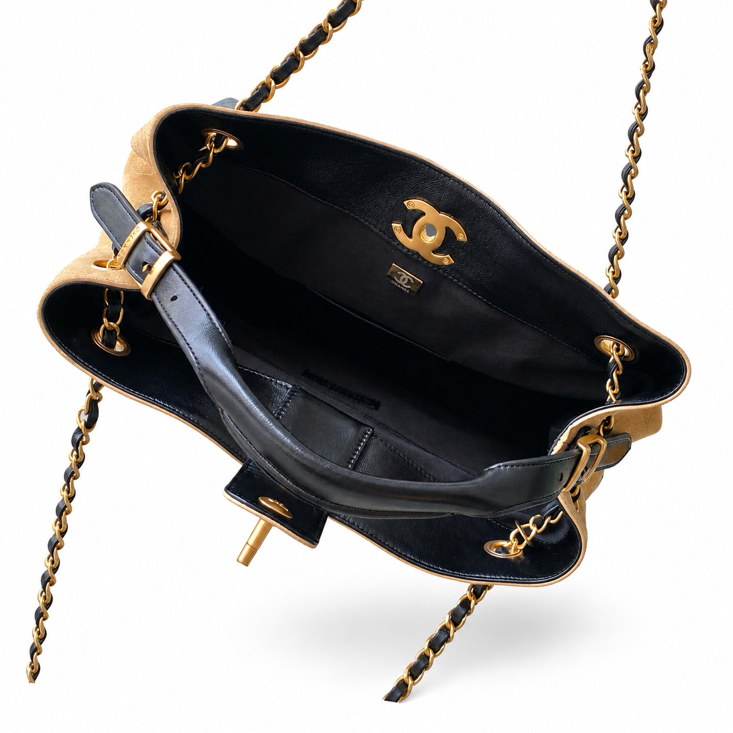 Chanel Large Suede Bag