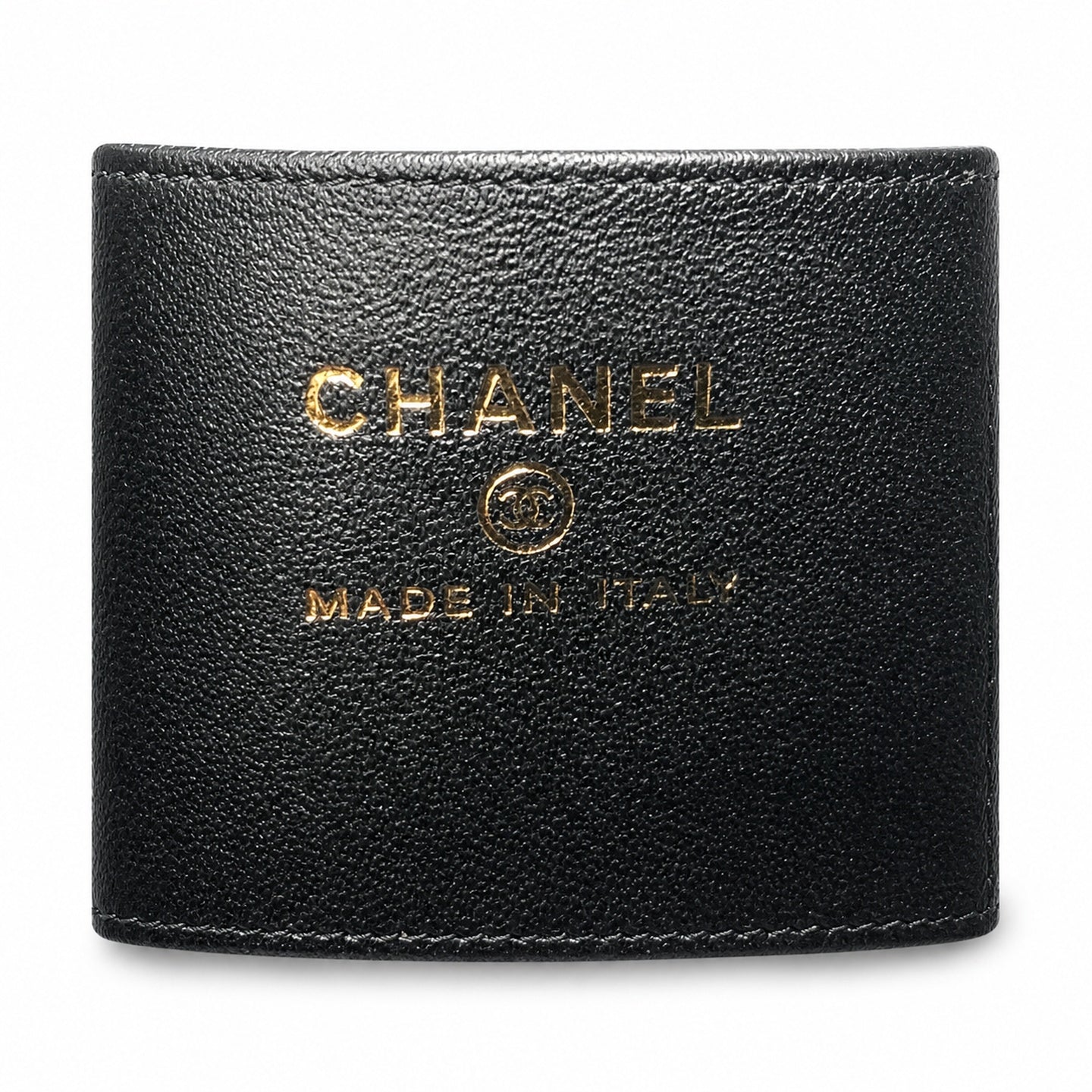 Chanel Mini Leather Black White Bag