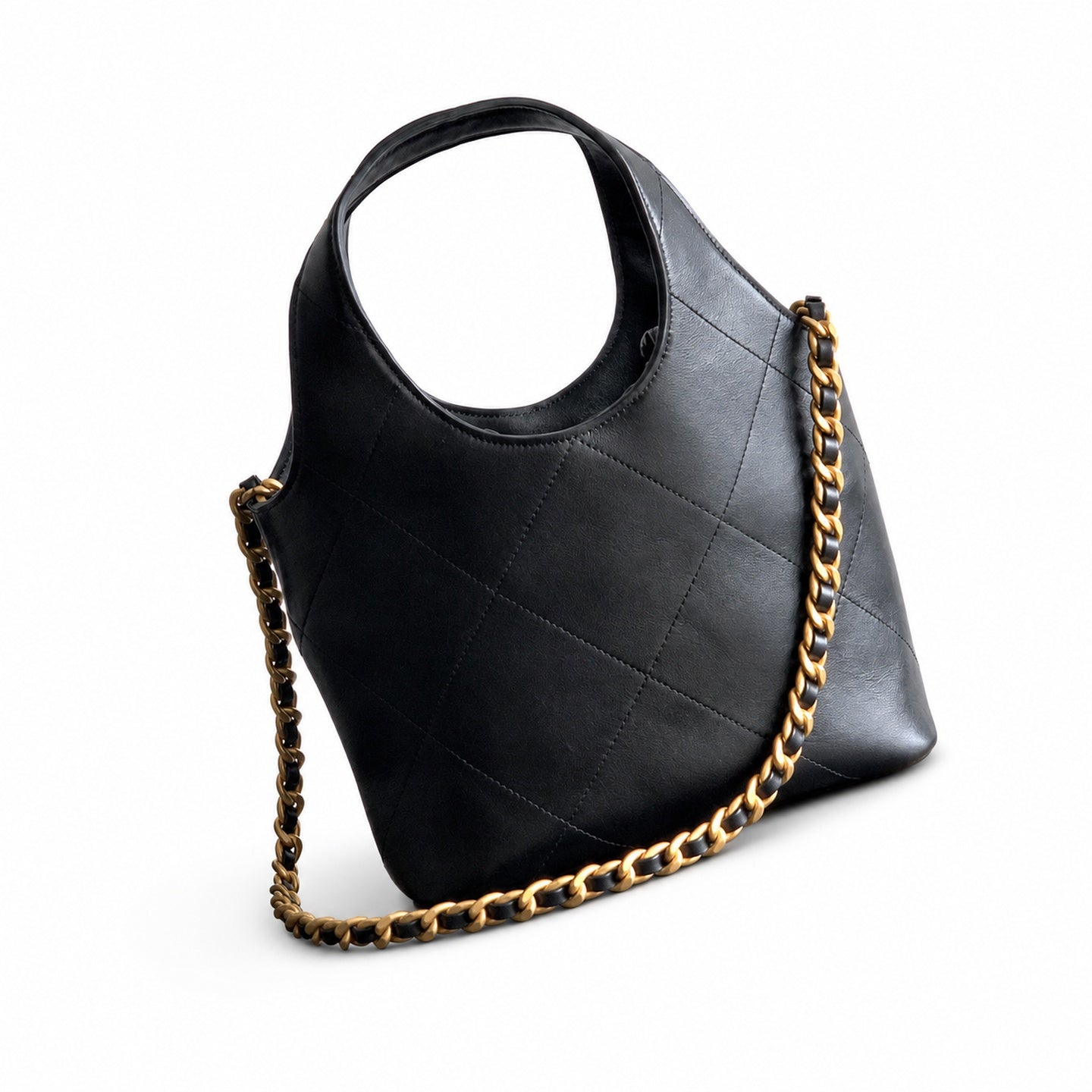 Chanel Leather Black Bag