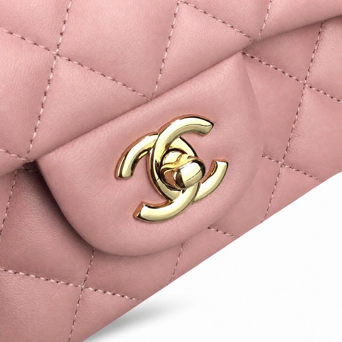 Chanel Leather Pink Bag