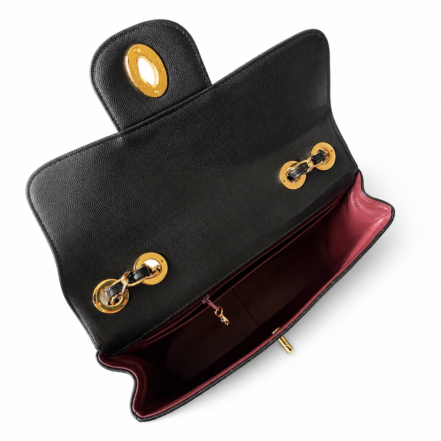 Chanel Classic Flap Reversible Large Gold Bag