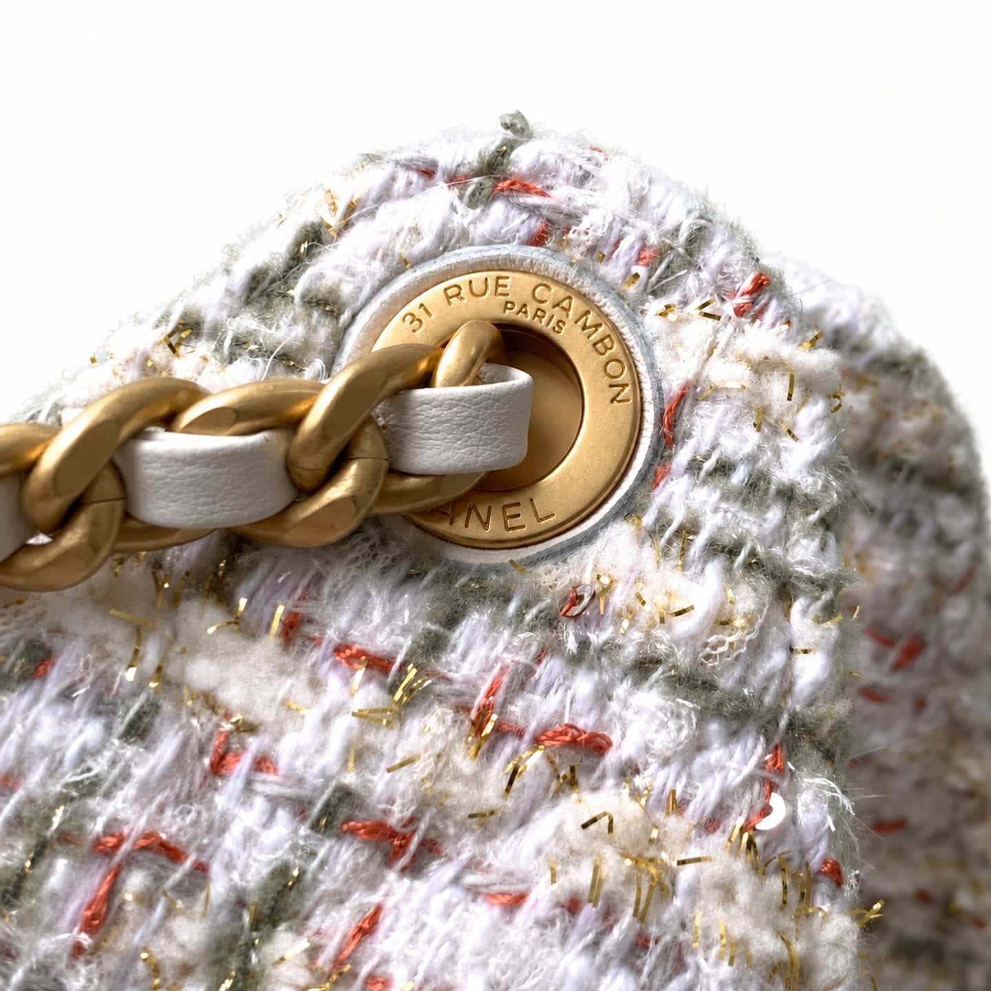 Chanel Small Silver Bag