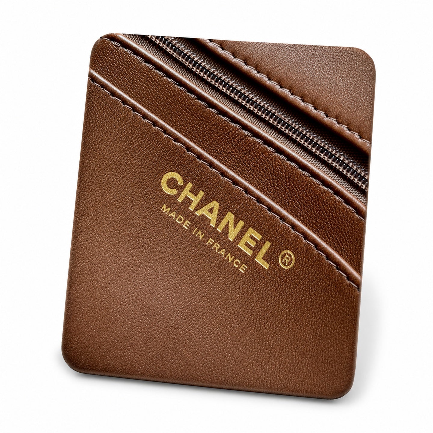 Chanel Mini Silk Velvet Tweed Leather Black Brown Gold Charm