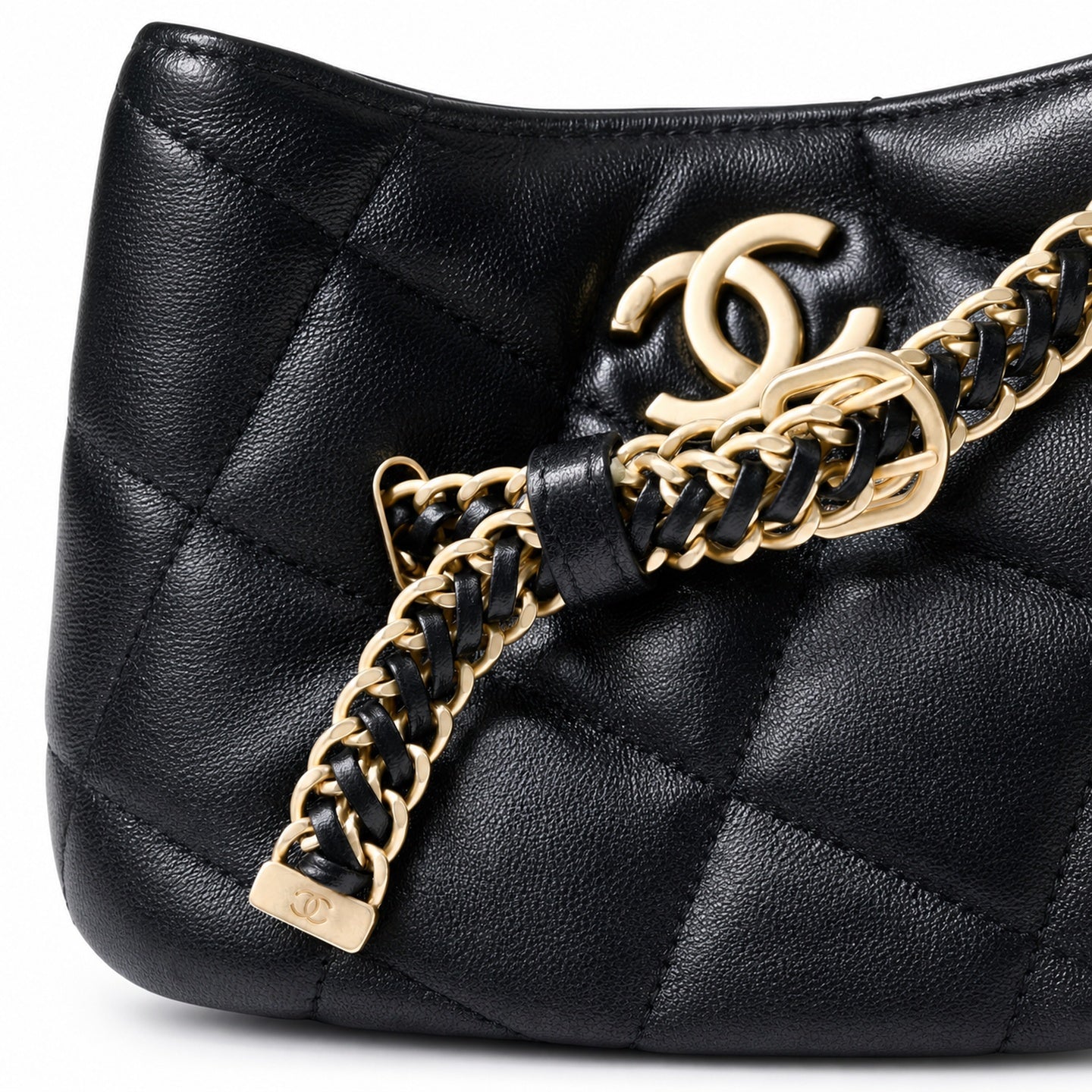 Chanel Leather Hobo Bag