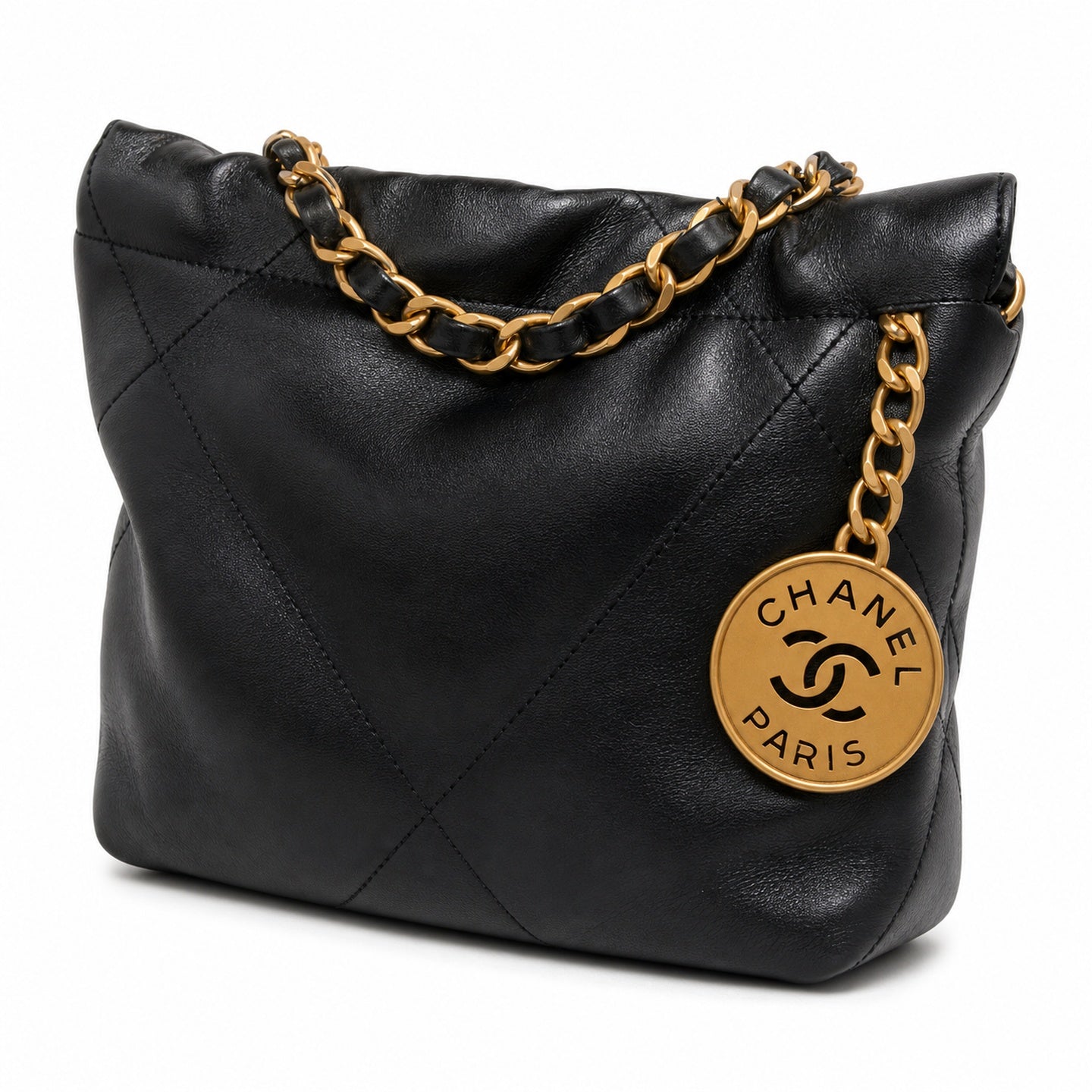 Chanel Small Leather Shopping Bag