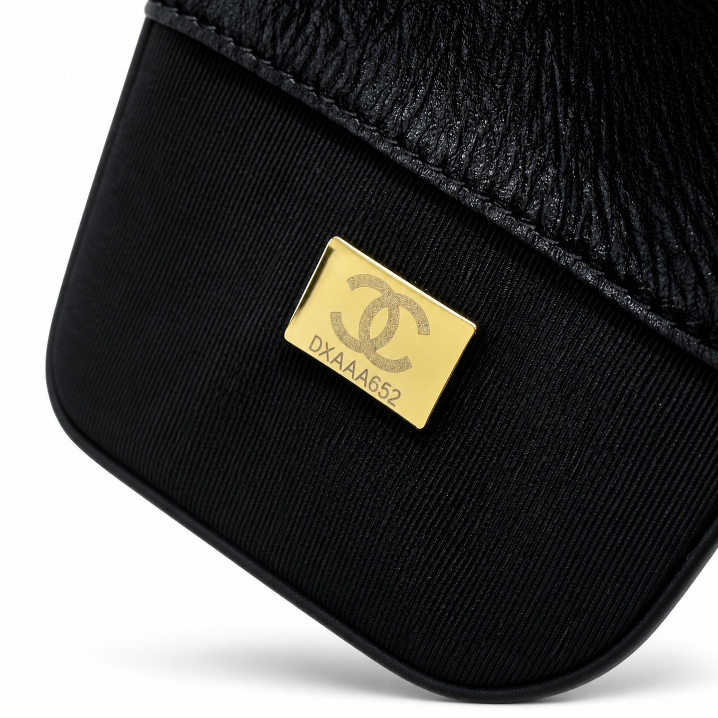 Chanel Small Denim Leather Gold Bag