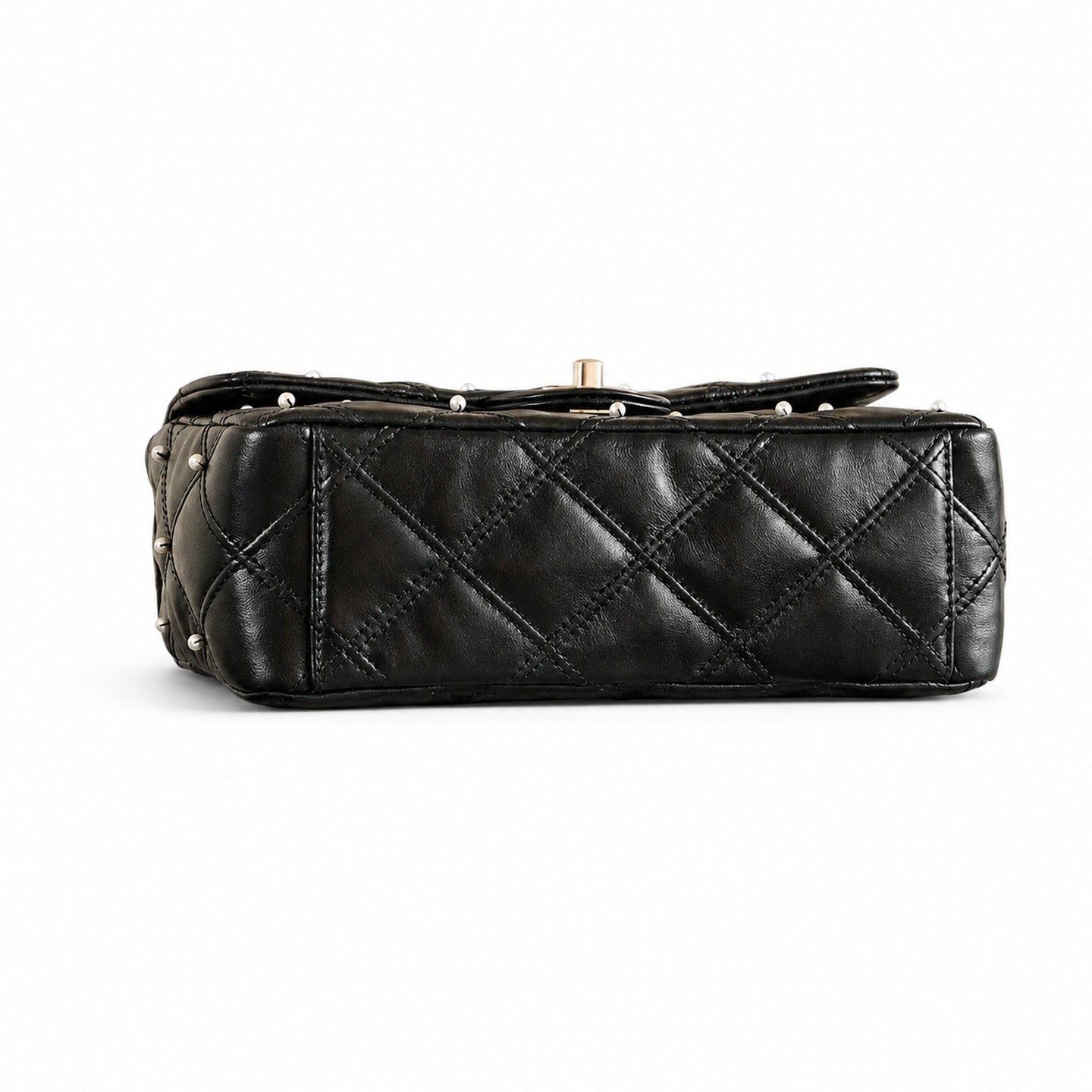 Chanel Cotton Leather Bag