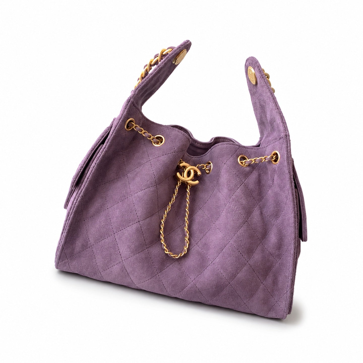 Chanel Small Leather Gold Bag