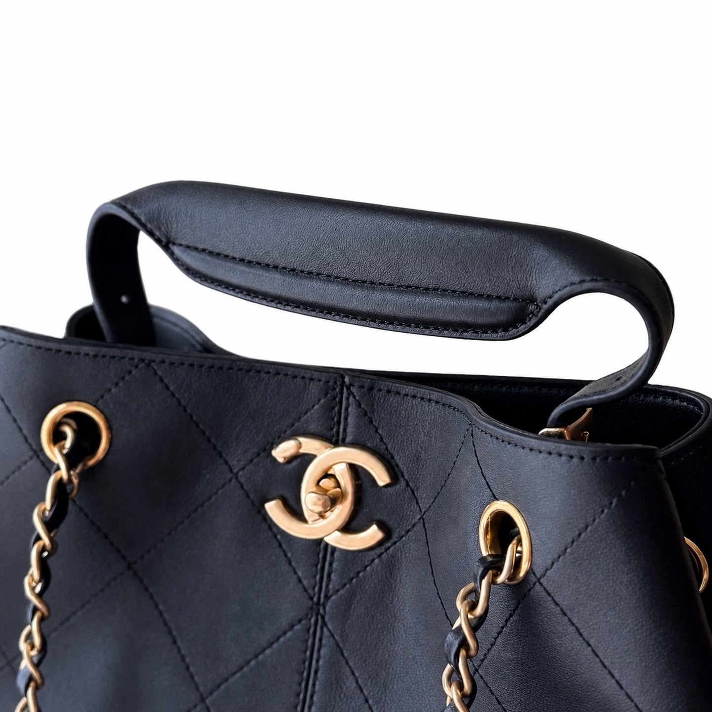 Chanel Small Suede Leather Bag