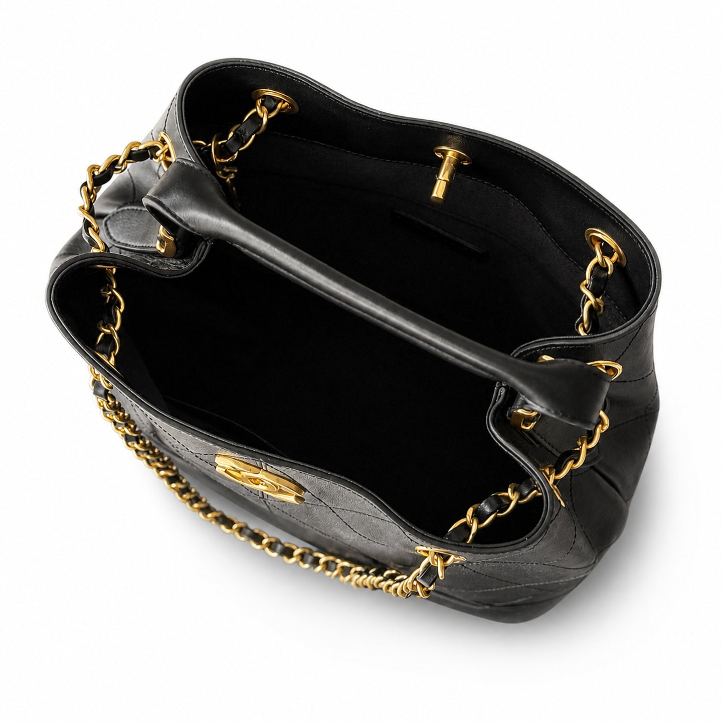 Chanel Small Suede Leather Bag
