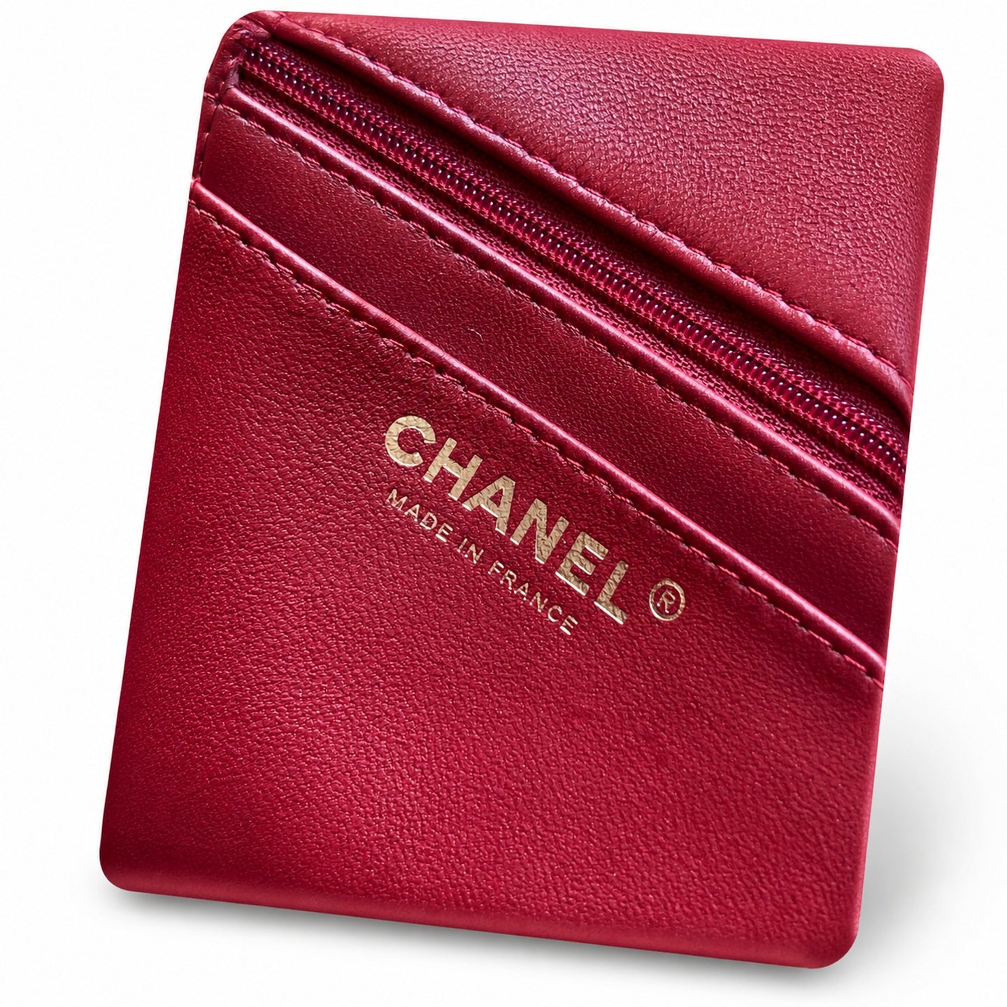 Chanel Mini Silk Velvet Tweed Leather Black Red Gold Charm