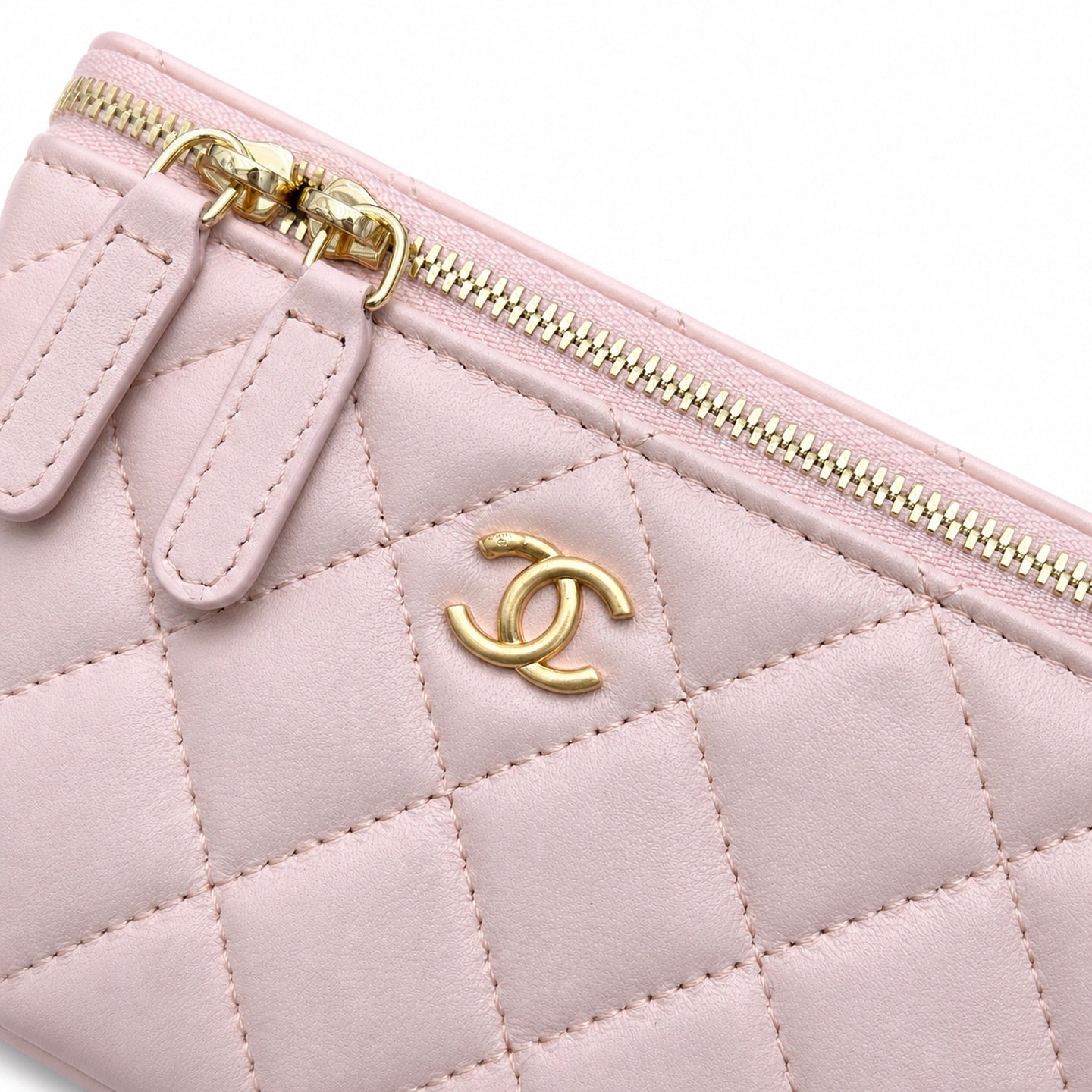 Chanel Mini Leather Gold Bag