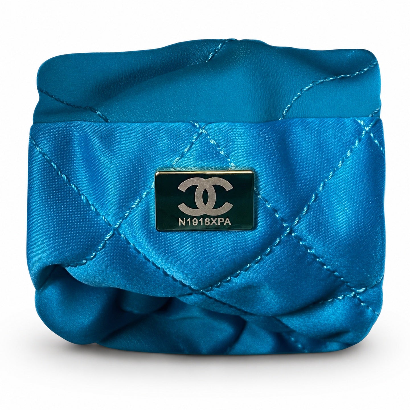 Chanel Mini Black Blue Bag
