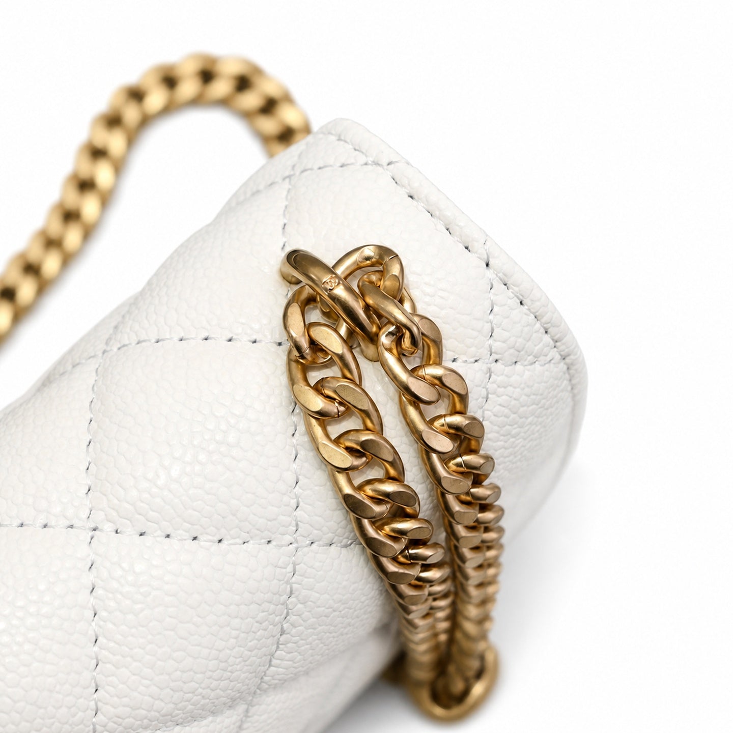Chanel Leather Black Gold Wallet on Chain