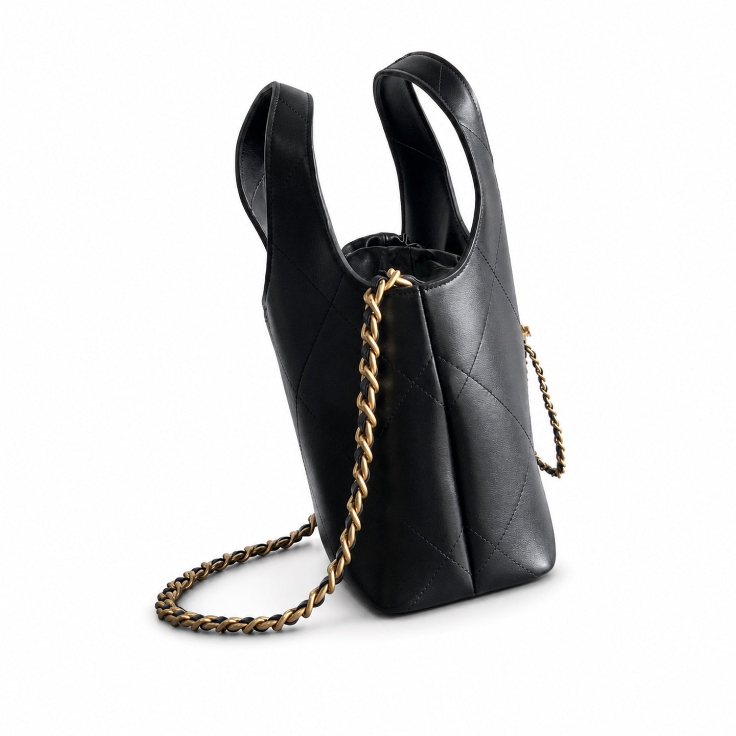 Chanel Leather Black Bag