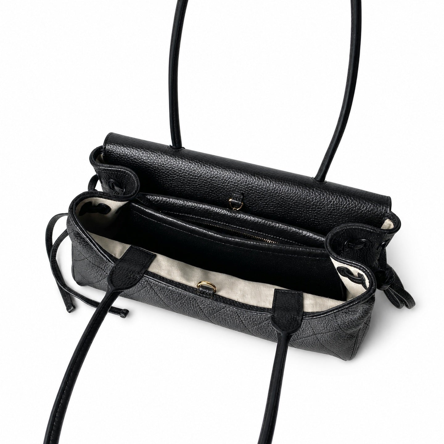 Chanel Leather Gold Shoulder Bag