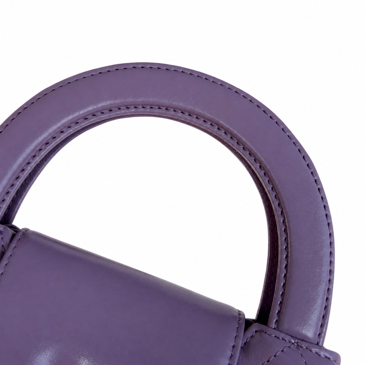 Chanel Black Purple Handbag