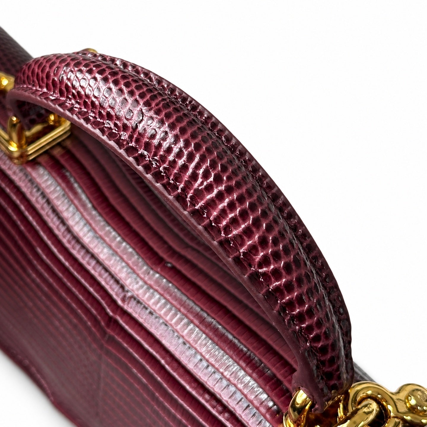 Chanel Leather Gold Handbag