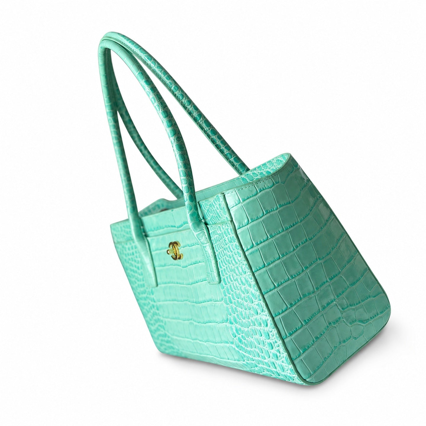 Chanel Large Leather Gold Tote Bag
