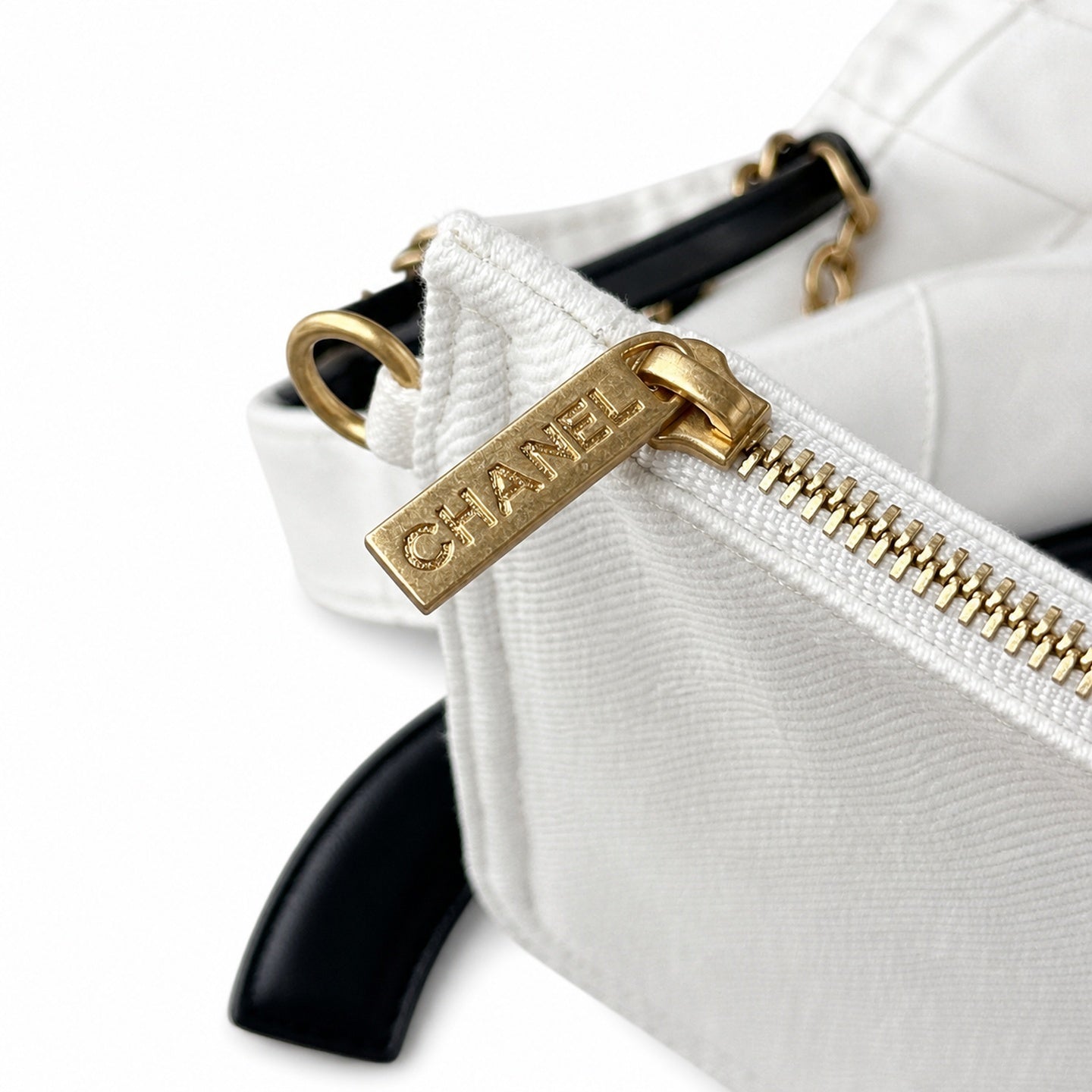 Chanel Large Canvas White Bag