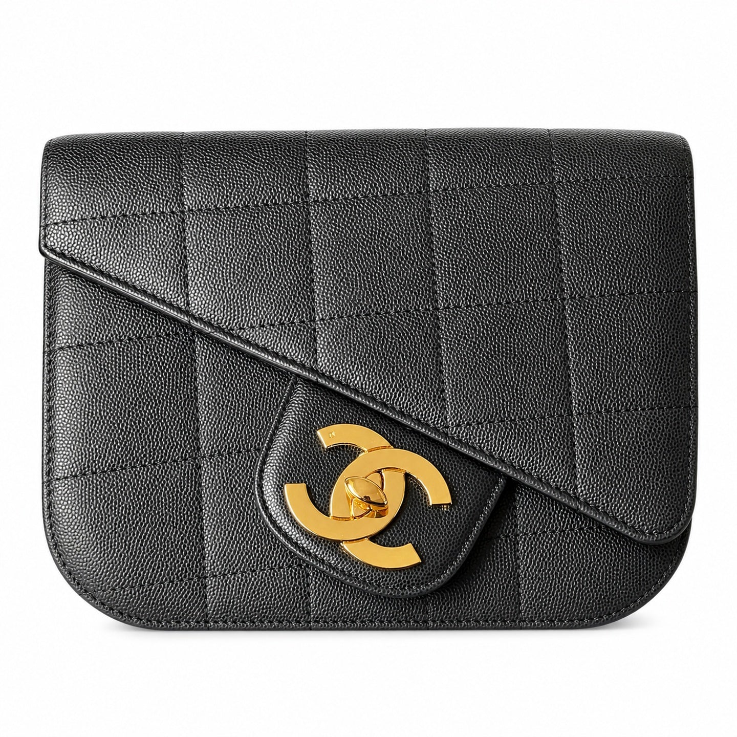 Chanel Classic Flap Reversible Large Gold Bag