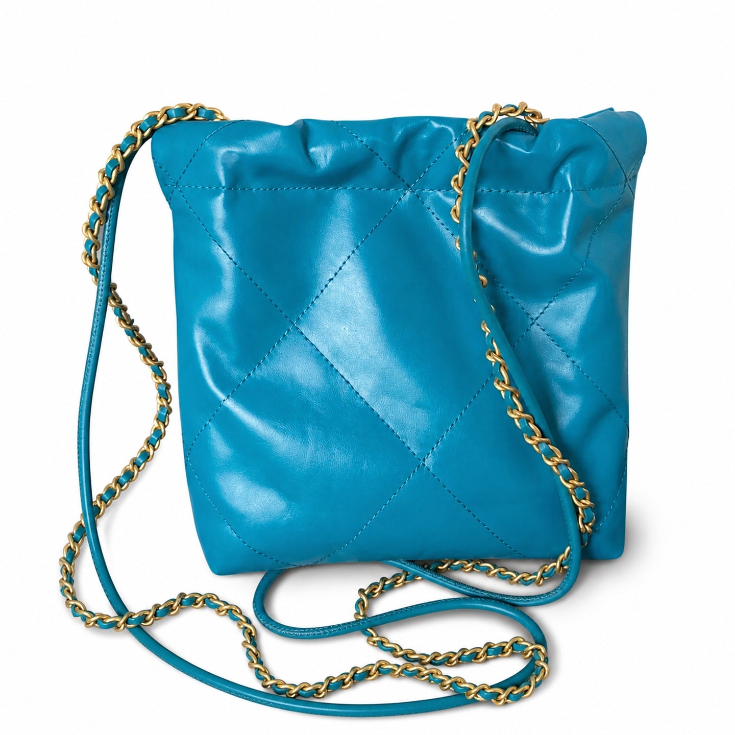 Chanel Mini Black Blue Bag