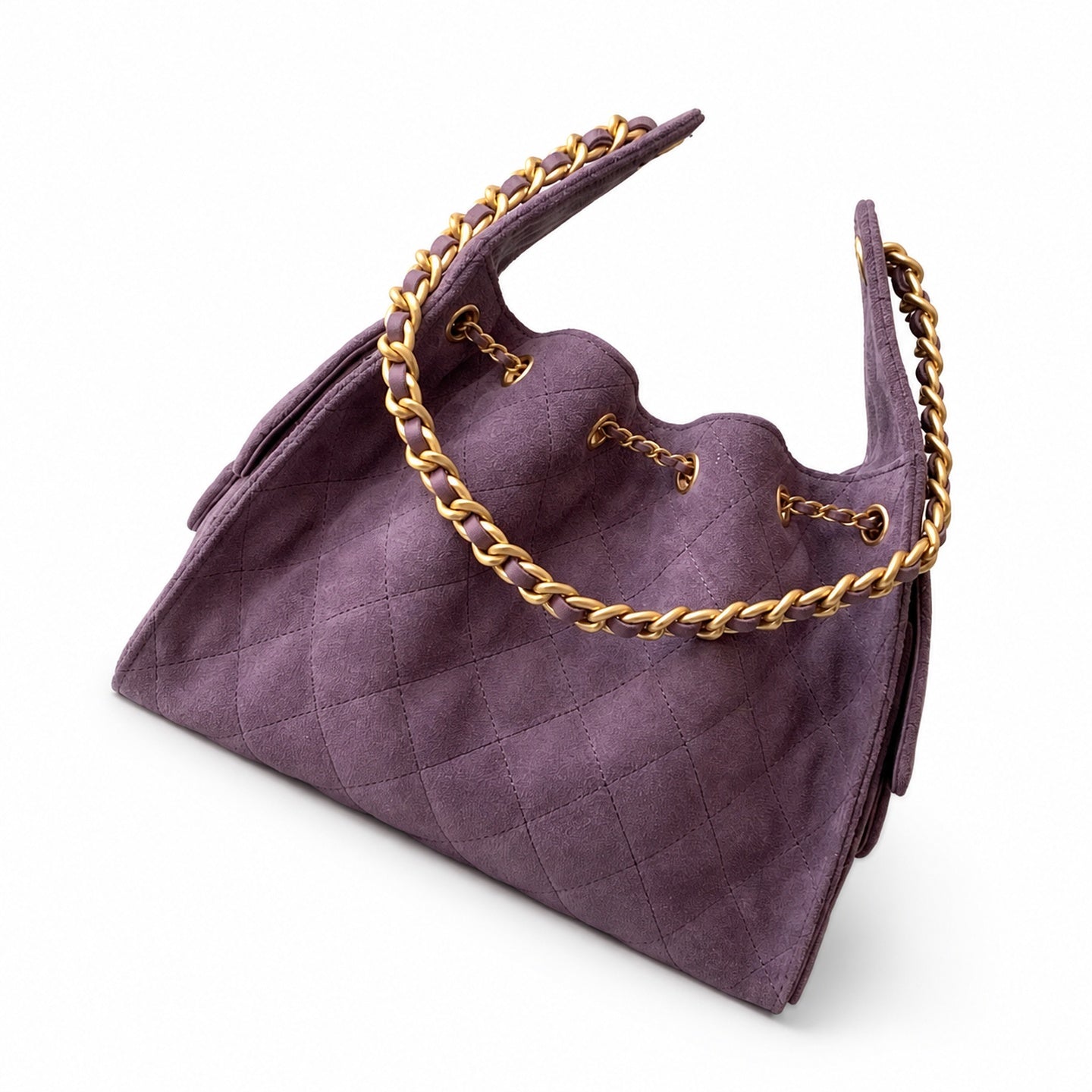 Chanel Small Leather Gold Bag