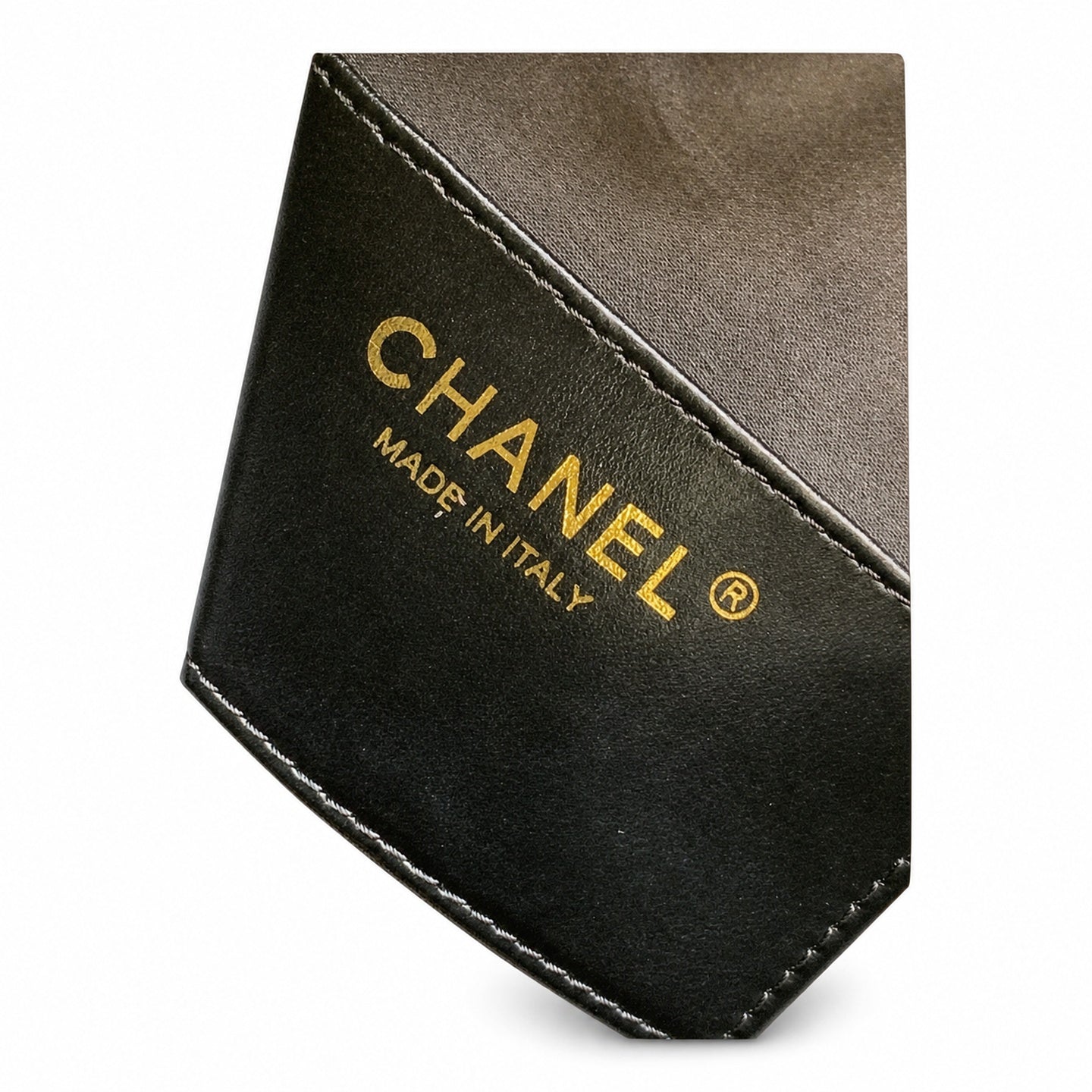 Chanel 25 Large Leather Black Gold Bag