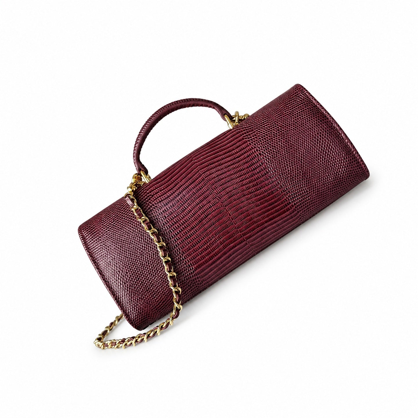Chanel Leather Gold Handbag