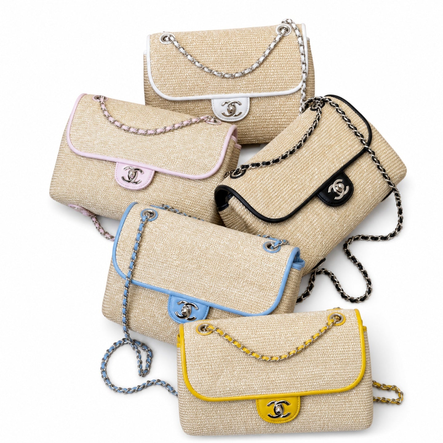 Chanel Woven Bag Model 6017