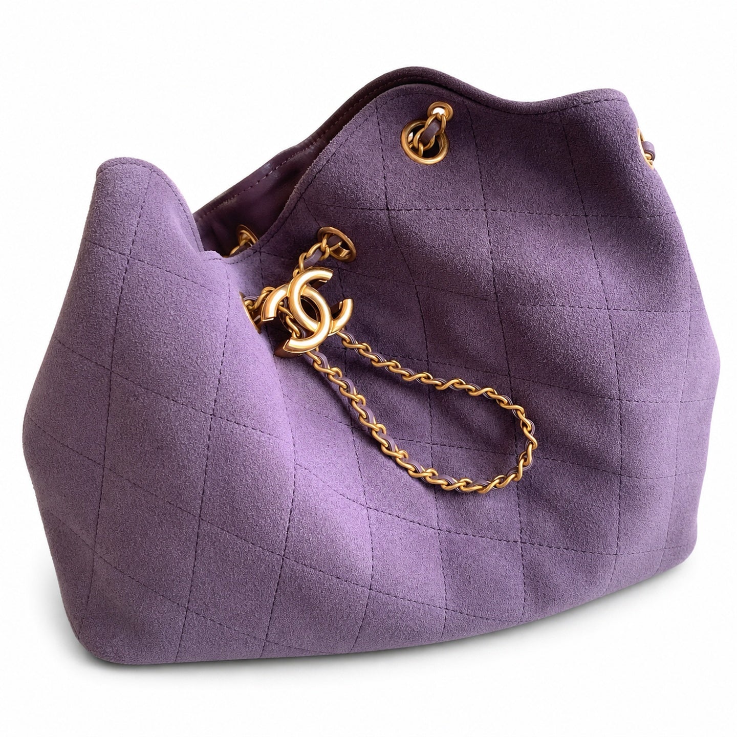 Chanel Small Leather Gold Bag