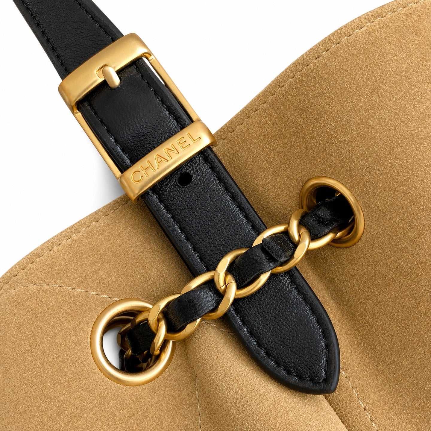 Chanel Large Suede Bag