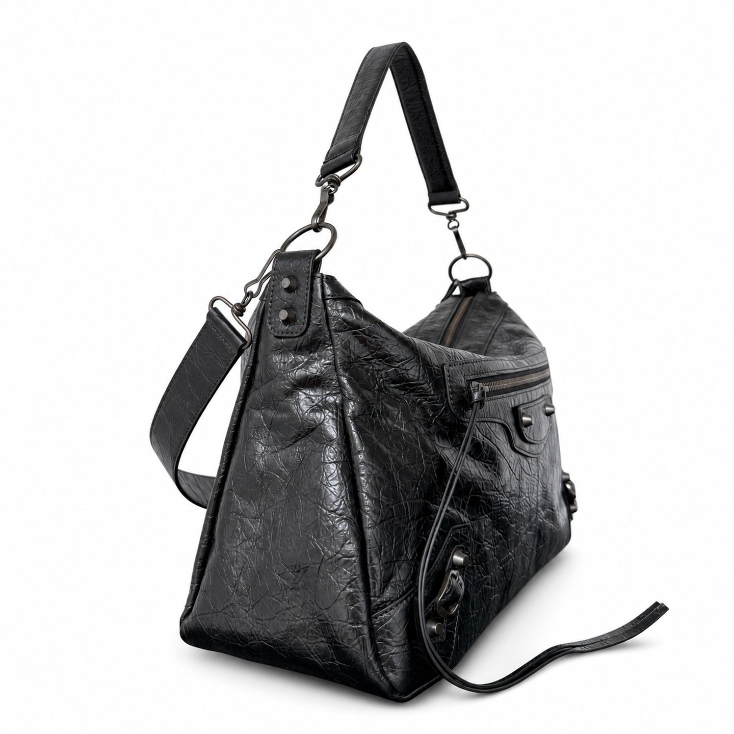 Balenciaga Le City Leather Handbag