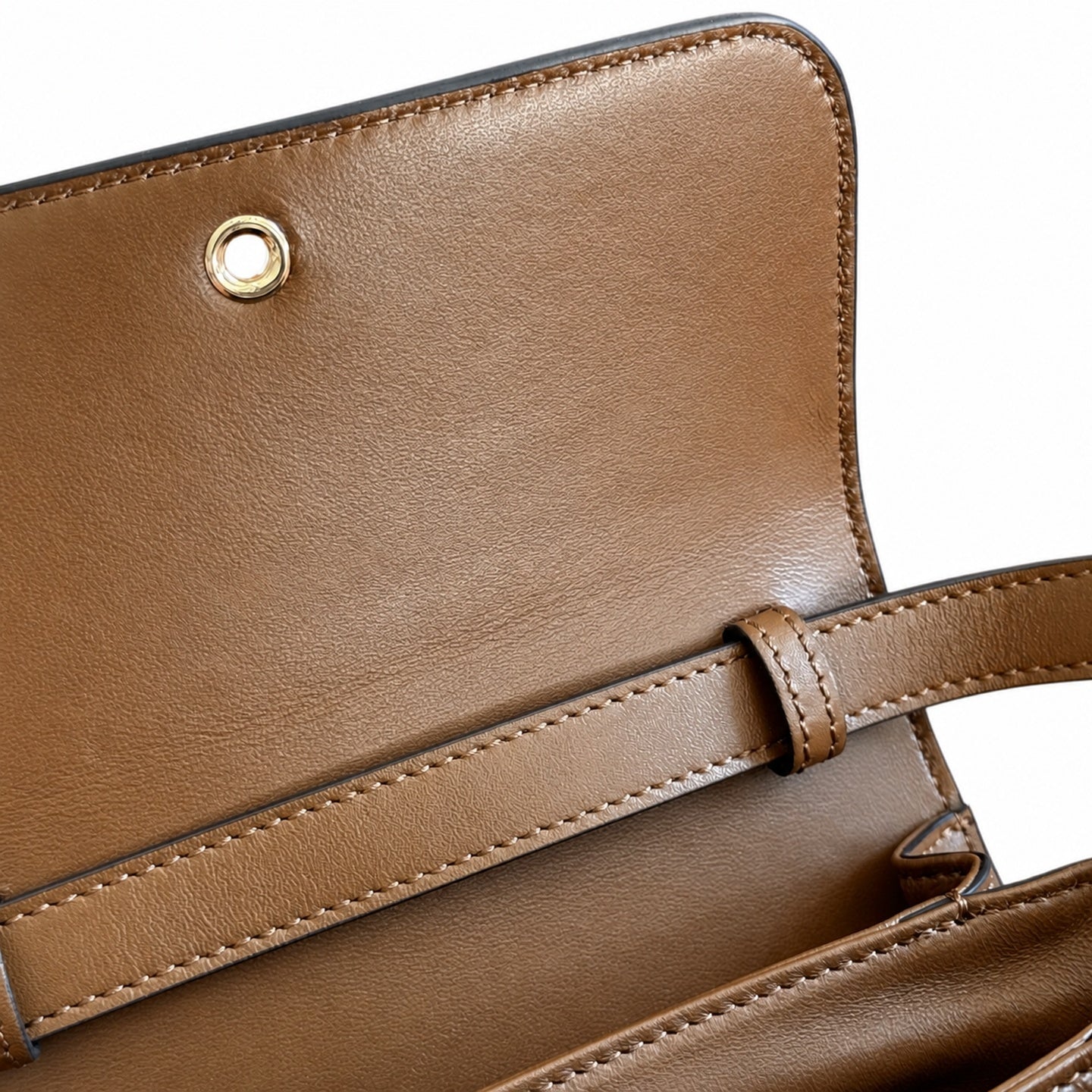 Gucci Horsebit Leather Black Brown Gold Handbag