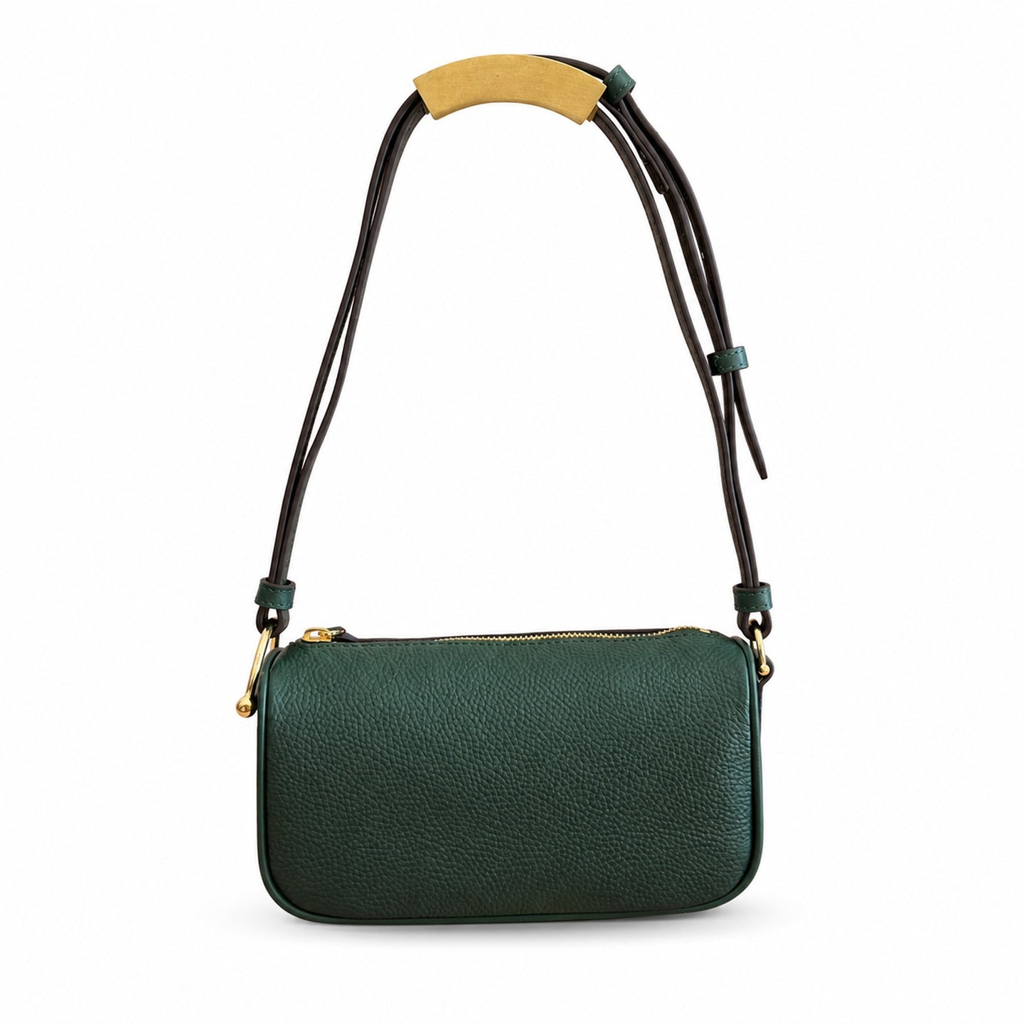 Gucci Horsebit Mini Cotton Leather Green Gold Bag