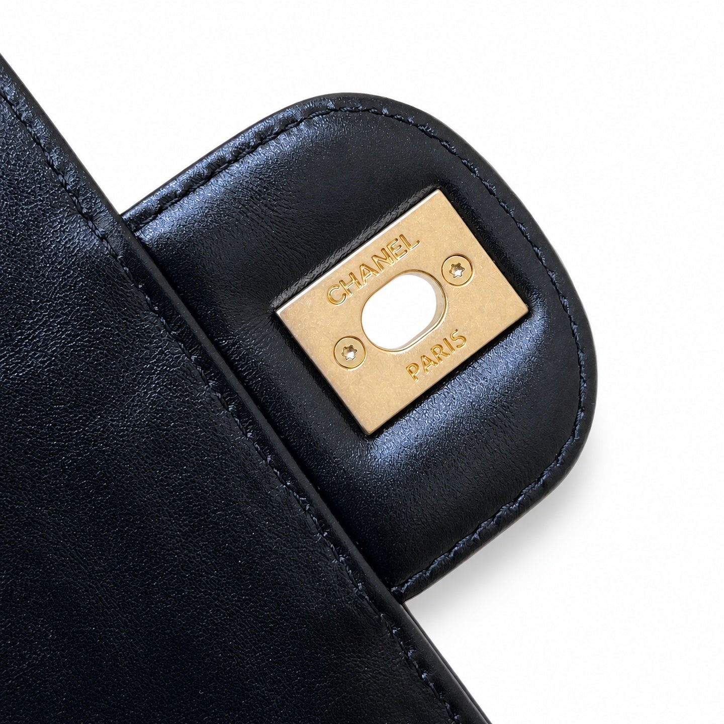 Chanel Large Leather Bowling Bag