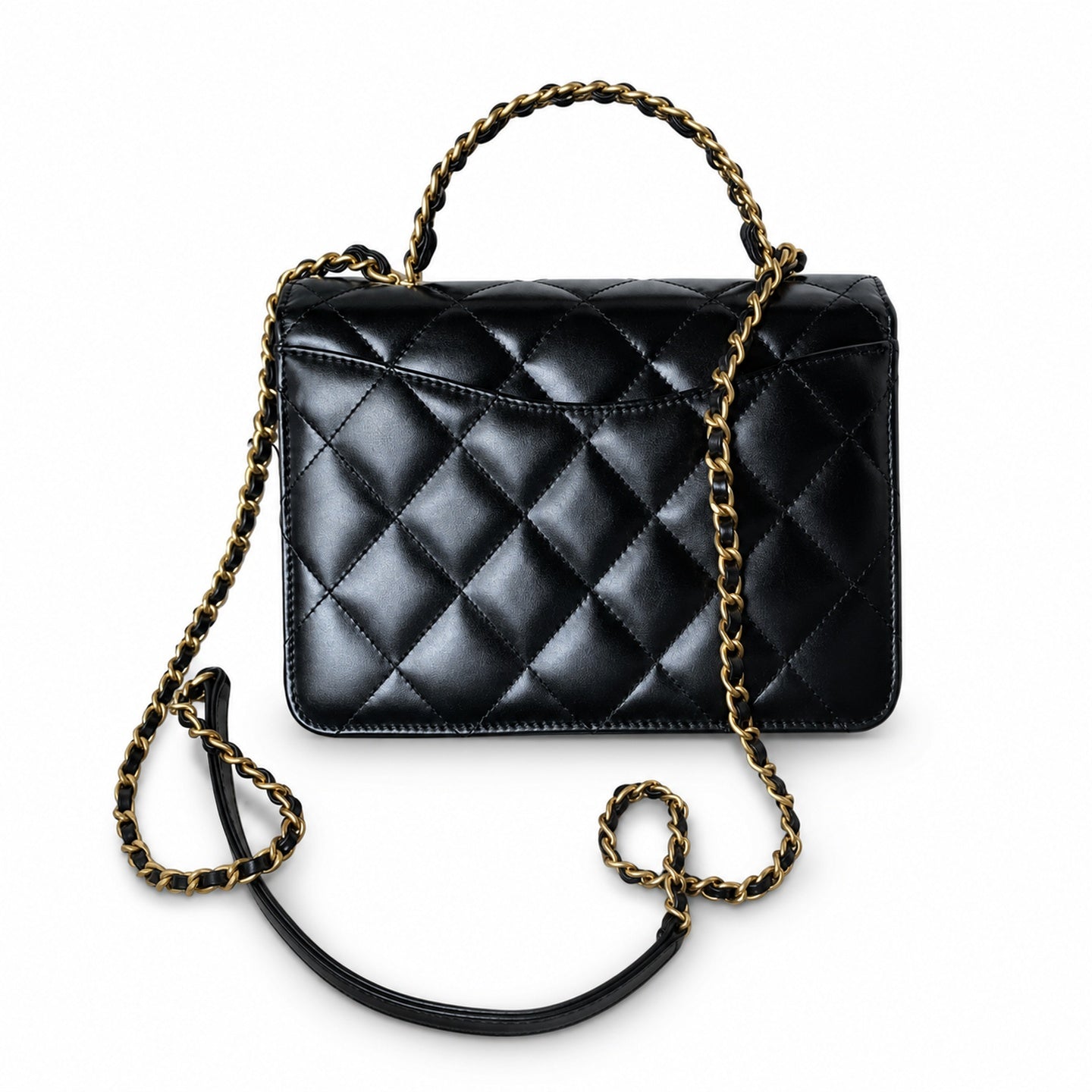 Chanel Black Gold Bag