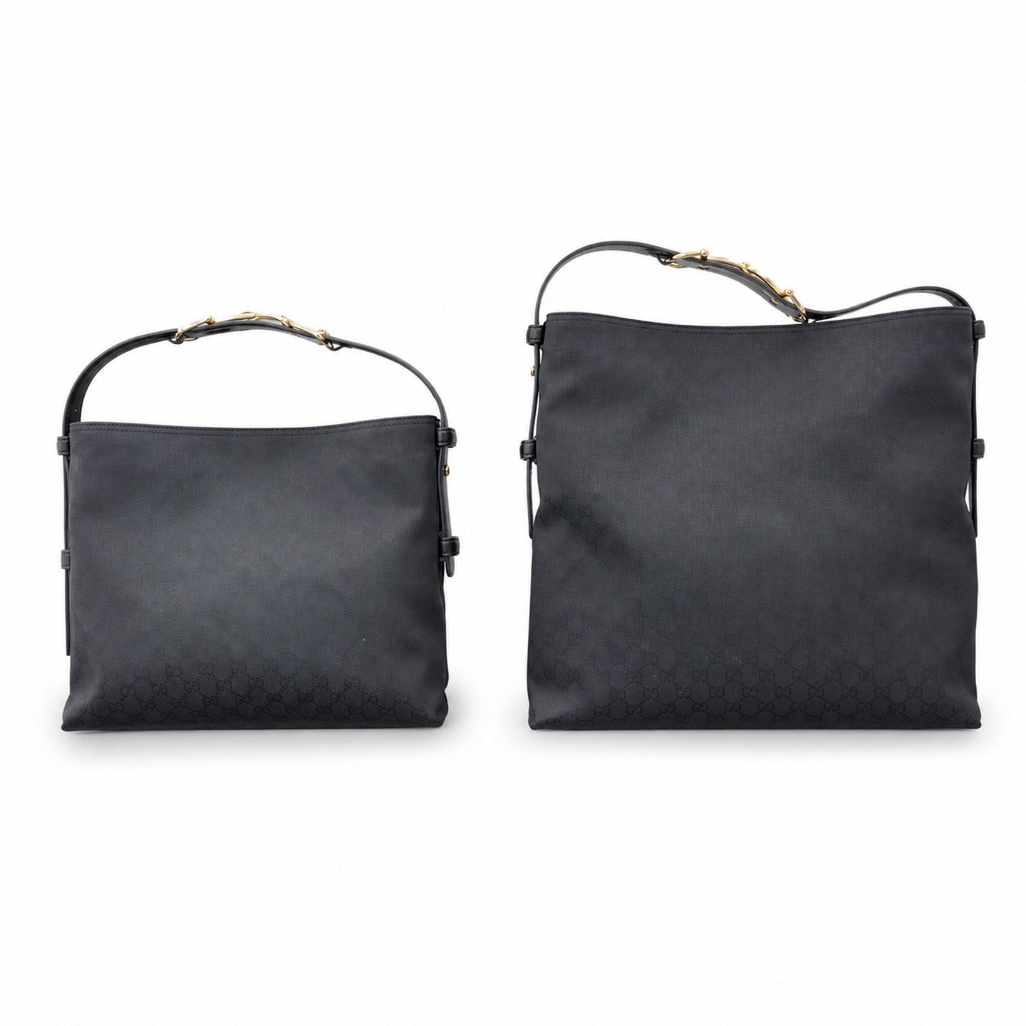 Gucci Large Leather Black Tote Bag