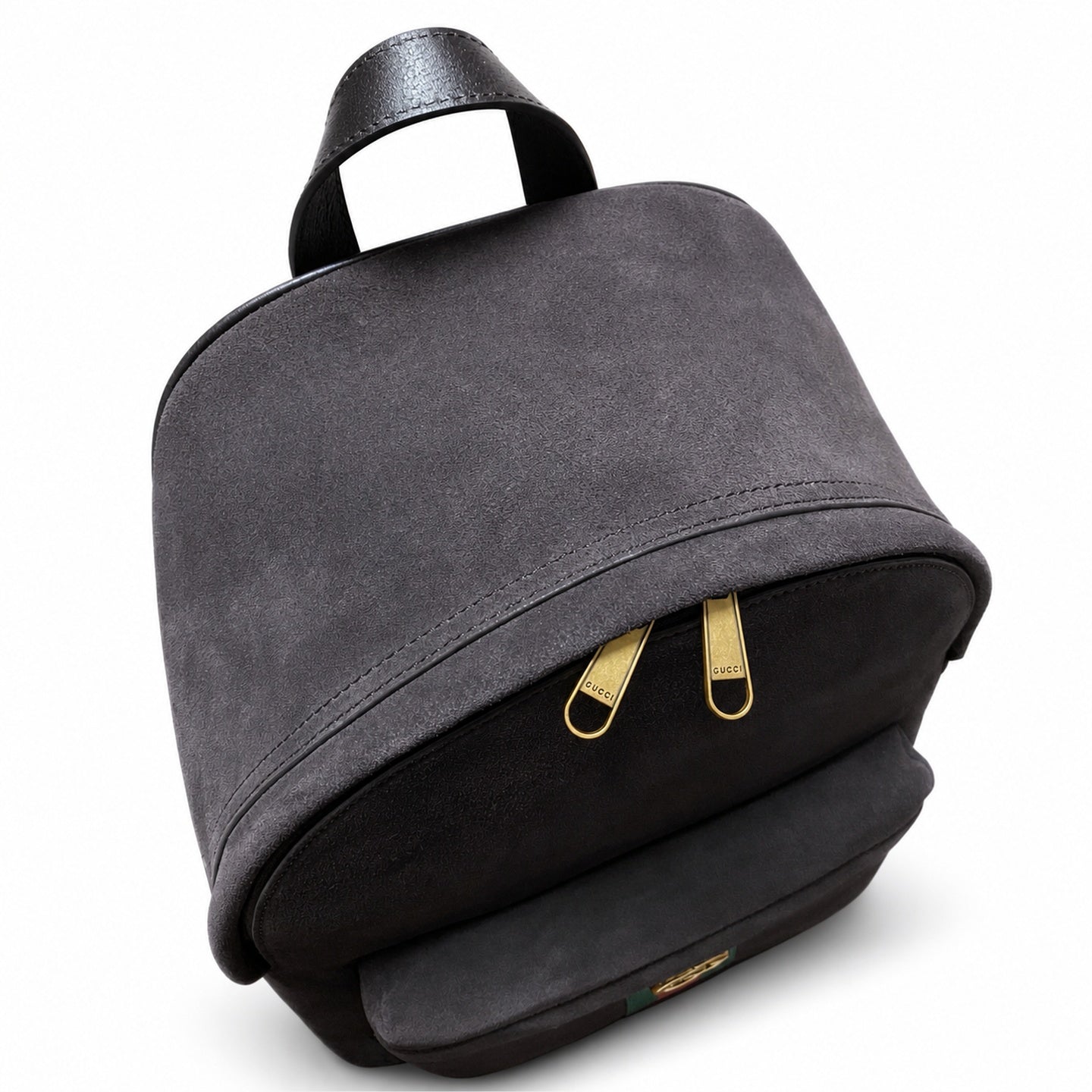 Gucci Ophidia Suede Velvet Brown Backpack