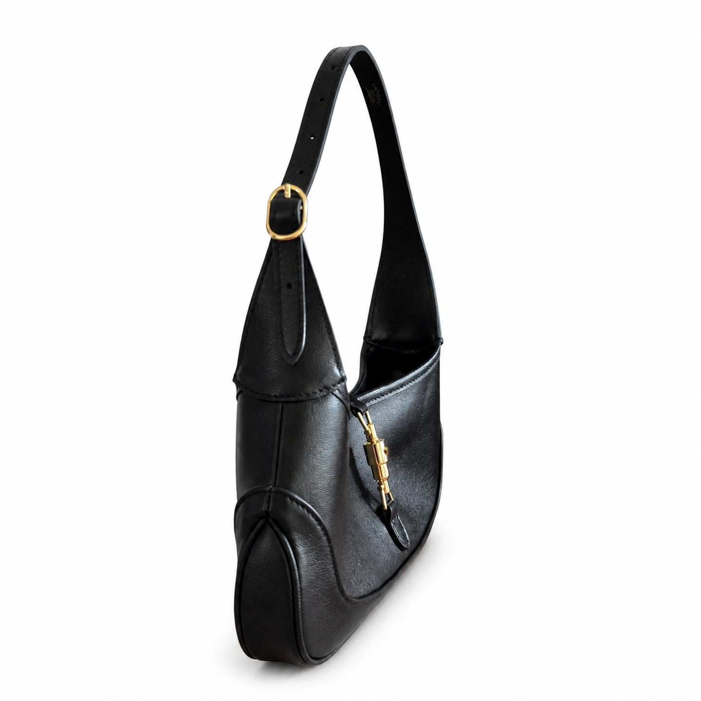 Gucci Canvas Leather Beige Brown Shoulder Bag
