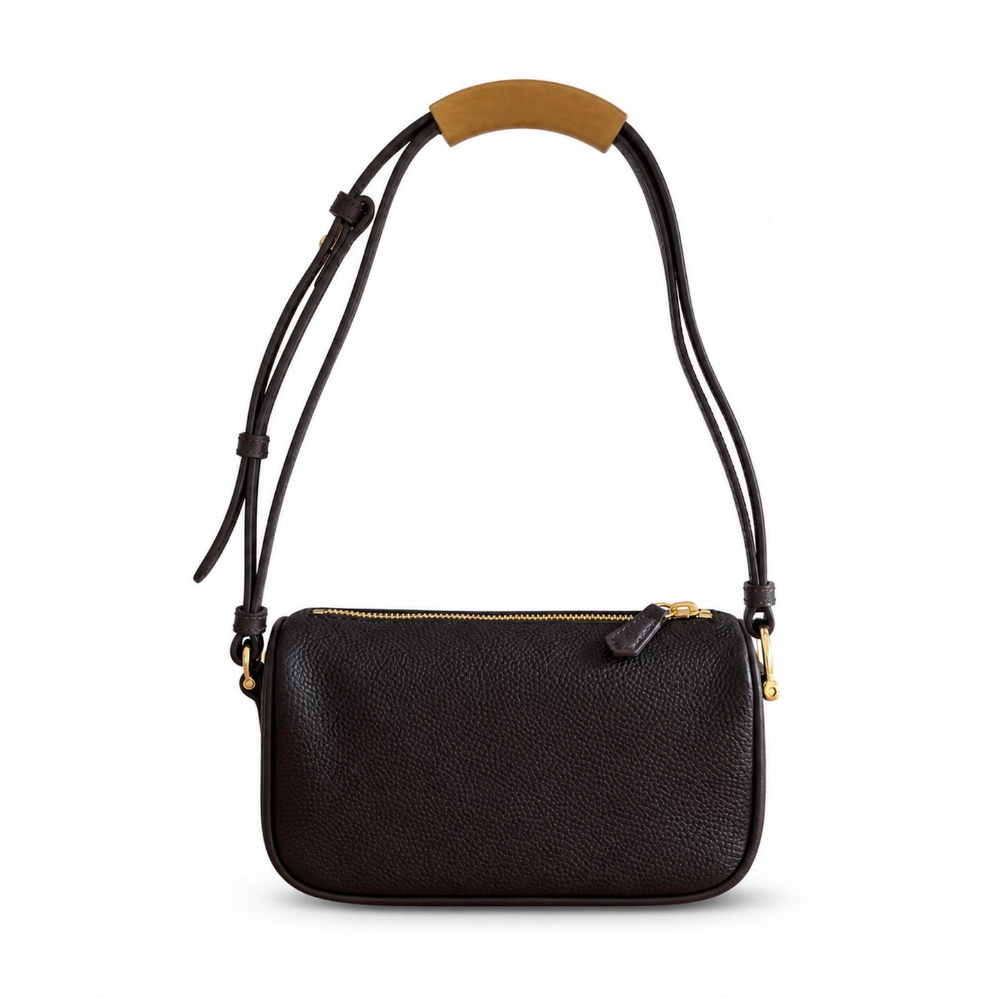 Gucci Horsebit Mini Cotton Leather Brown Green Gold Bag
