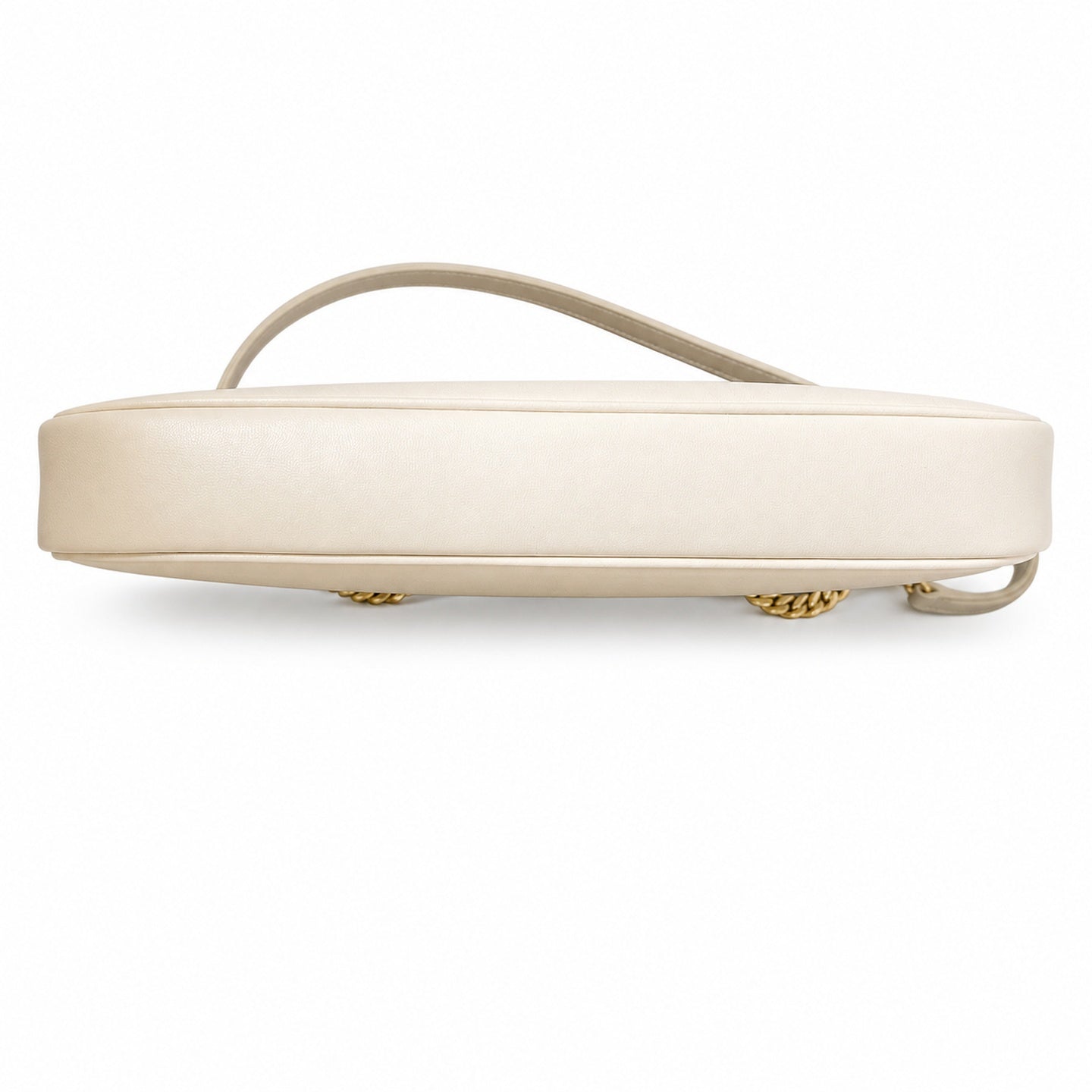 Celine Camille Leather White Handbag