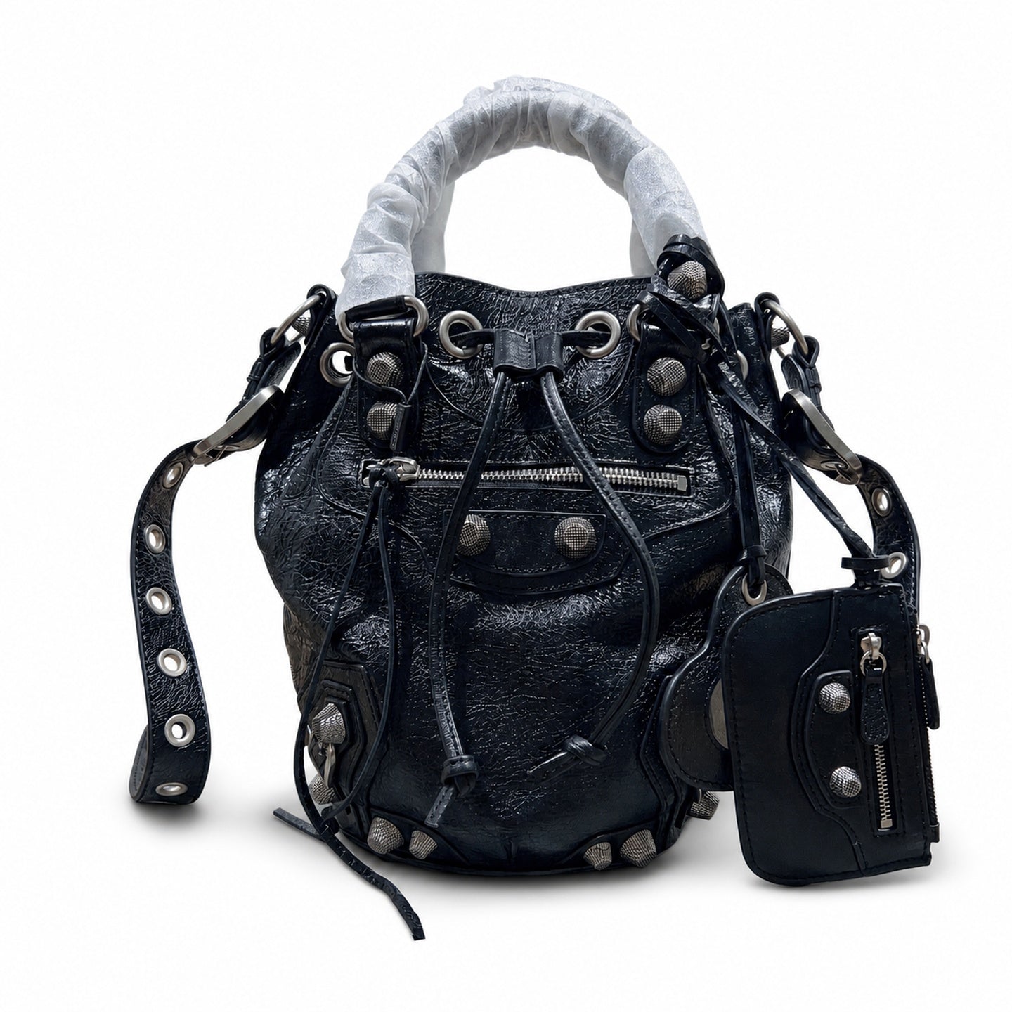 Balenciaga Large Leather Black Bag