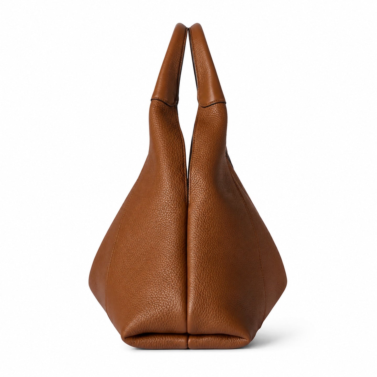 Gucci Horsebit Large Leather Brown Gold Shoulder Bag