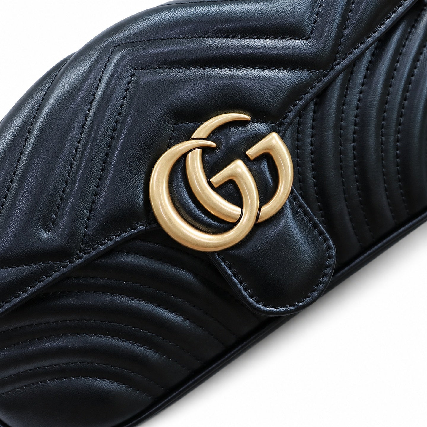 Gucci Leather Black Bag