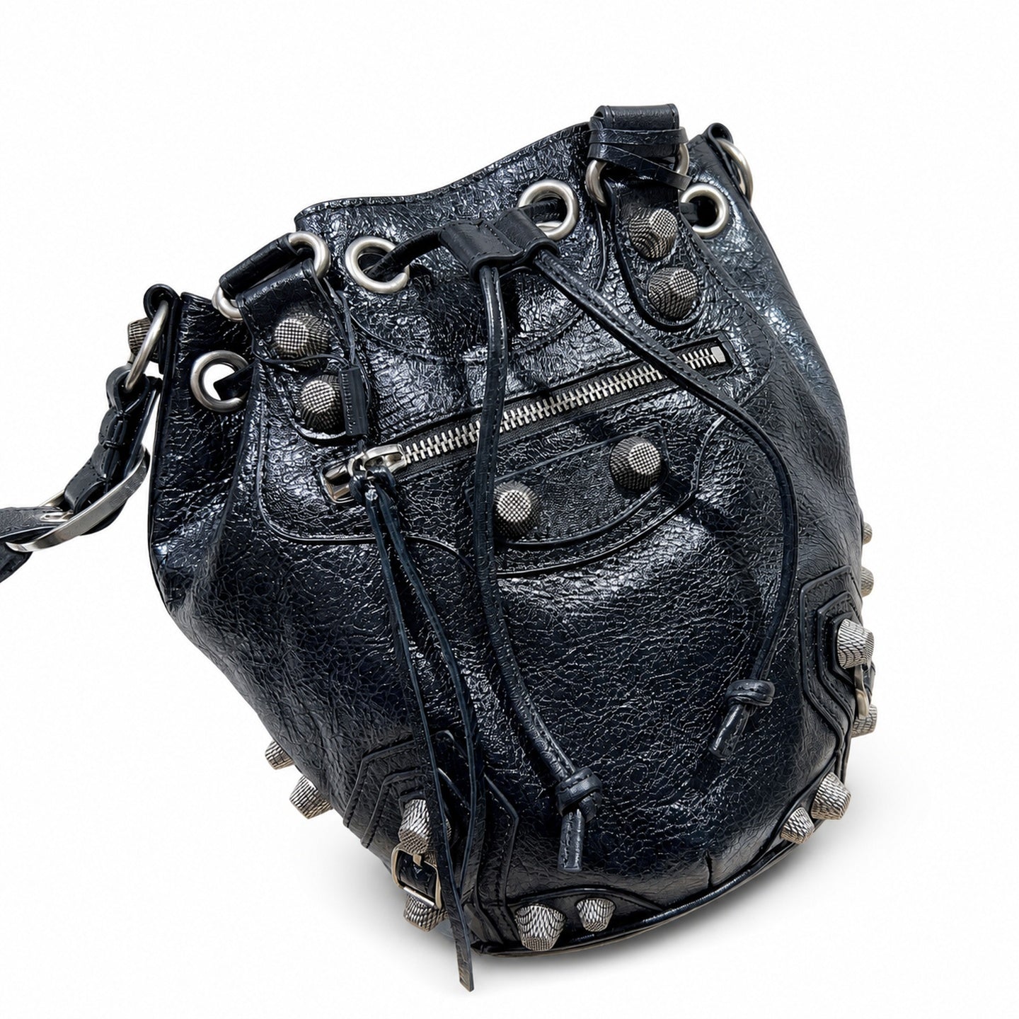 Balenciaga Large Leather Black Bag