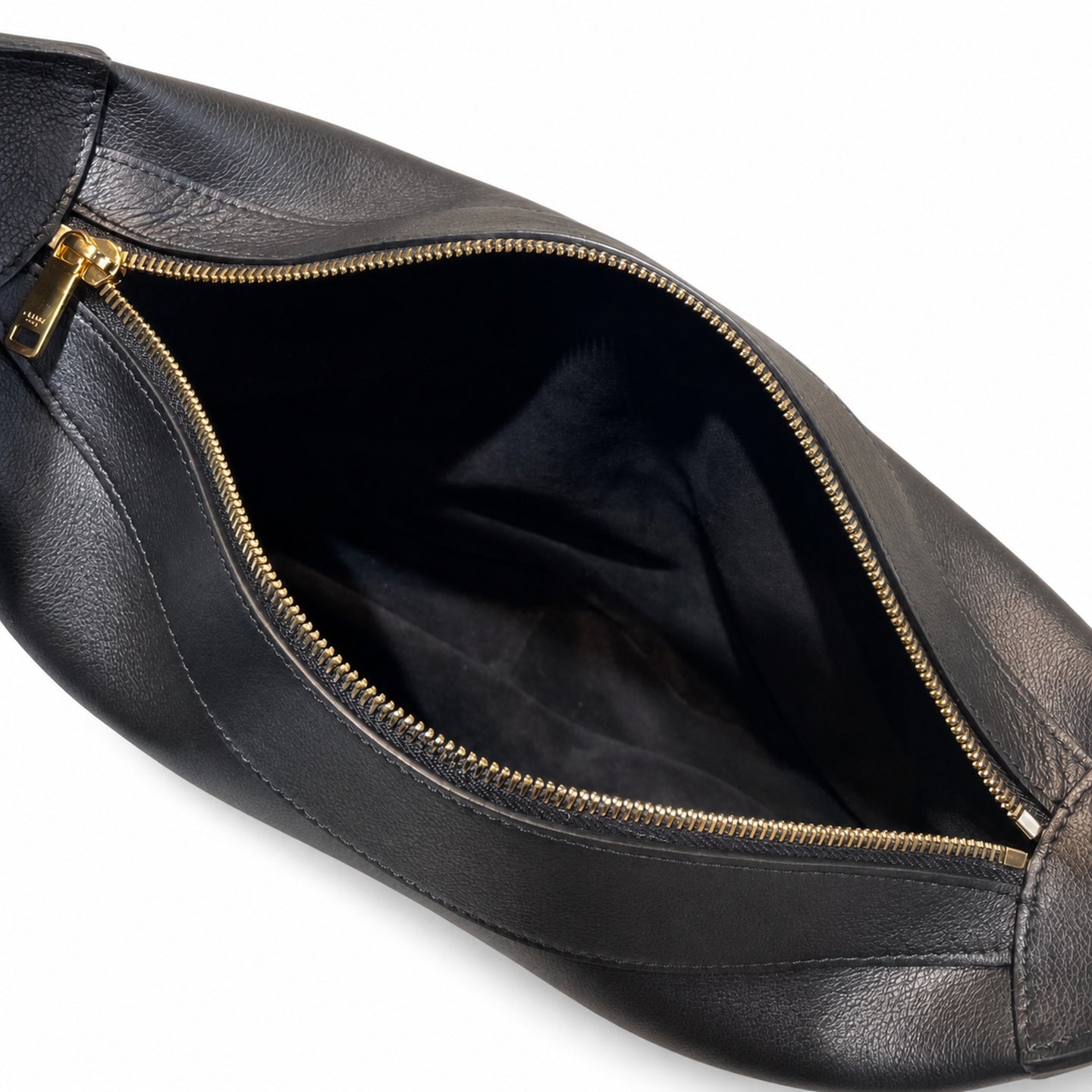 Celine Romy Leather Black Gold Bag
