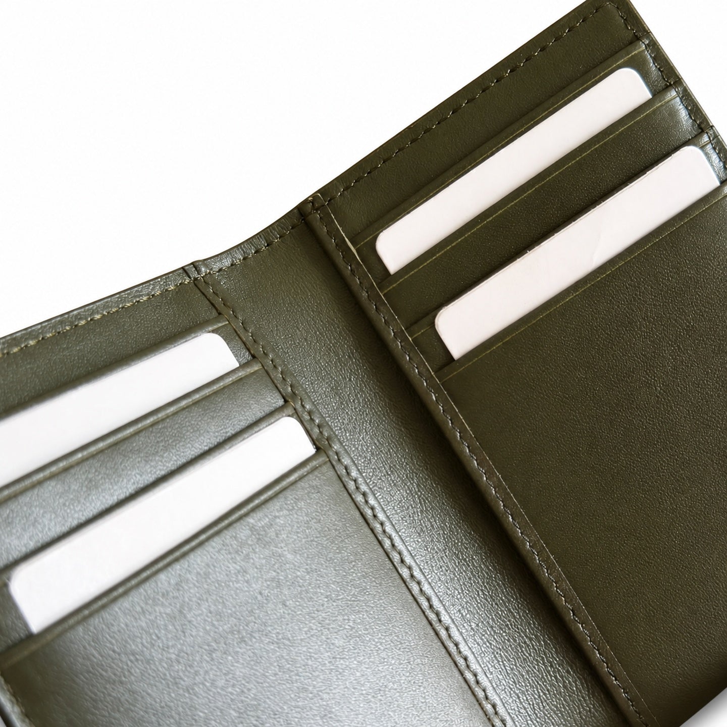 Gucci Supreme Canvas Leather Black Beige Green Card Holder